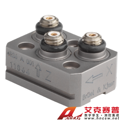 HBK 4326-A-001型  微型三軸壓電電荷型加速度計(jì)，帶槽，不含電纜