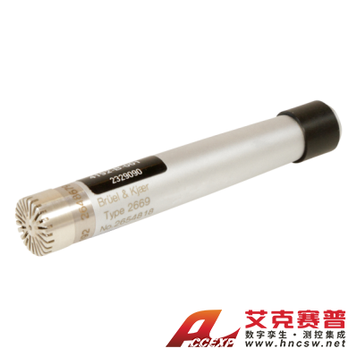 HBK 4192-B-001型  帶2669-B型前置放大器的?英寸壓力場傳聲器，3 HZ 至 20 KHZ, 200 V極化