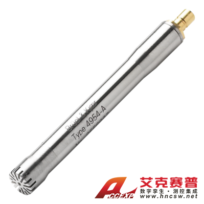  HBK 4954-A型號   1/4“ 自由場麥克風，帶 CCLD 前置放大器，預極化
