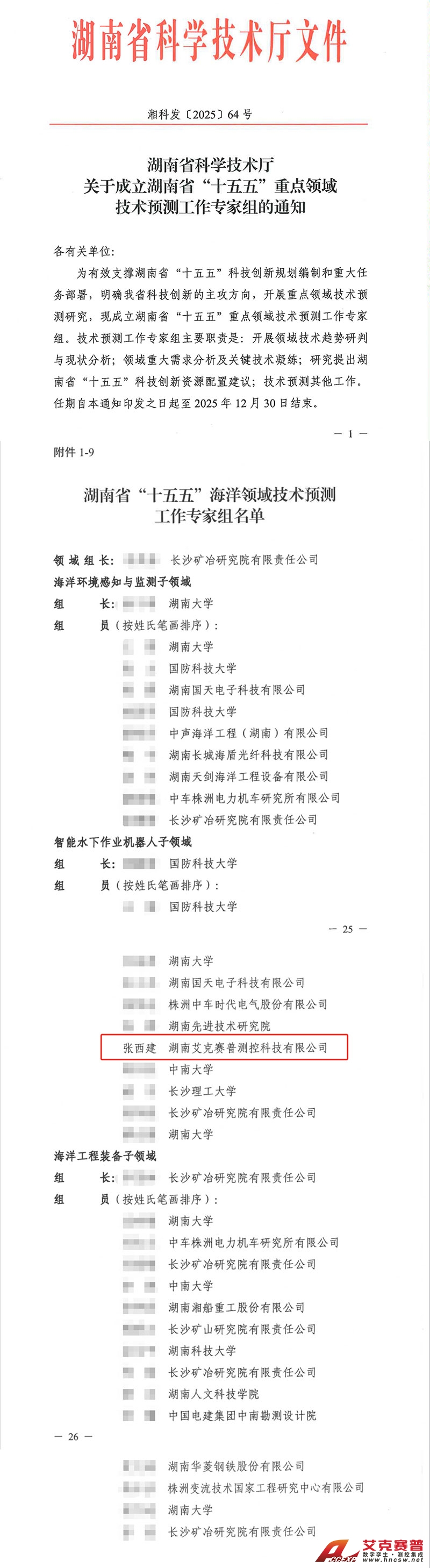 技術(shù)專家名單