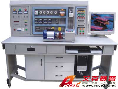 HYWK-168B型網(wǎng)孔型萬能機床電路實訓考核鑒定裝置（含 PLC 、變頻器）