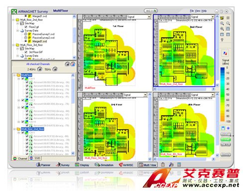 福祿克網(wǎng)絡AirMagnet增加802.11ac支持