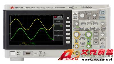 keysight是德 EDUX1002A 示波器：50 MHz，2 個模擬通道