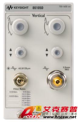 keysight是德 86105D 34 GHz 光 / 50 GHz 電模塊，750-1650 nm，