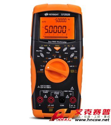 keysight是德 U1252B 手持式數(shù)字萬用表，4位半