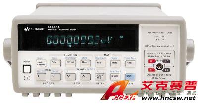 keysight是德 34420A 微歐表，7位半