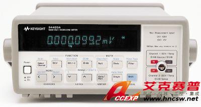 keysight是德 EU34420A 微歐表，7位半